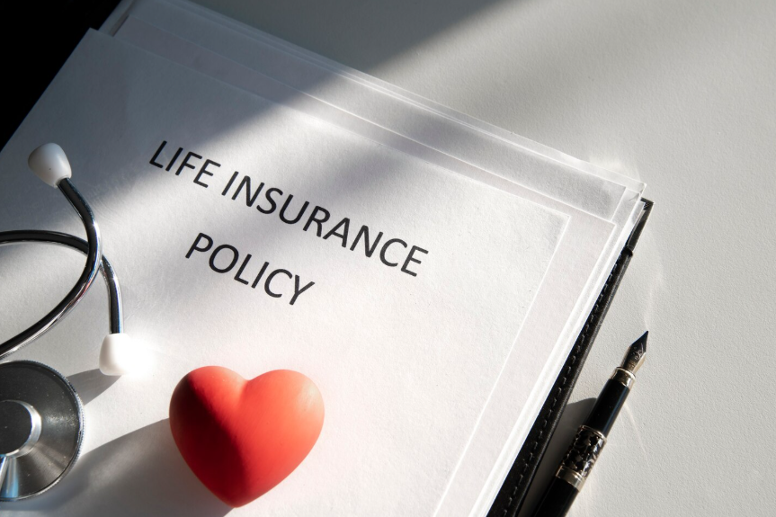 Life insurance policy document illustrating why insurance premiums increase every year.