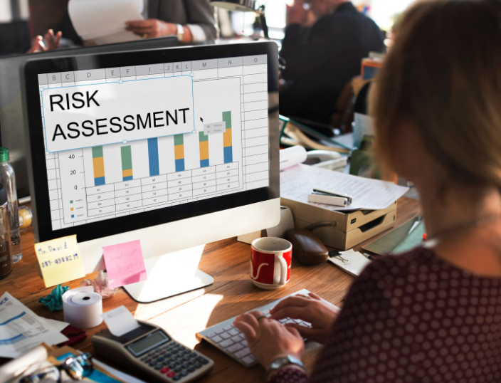 Data analysis screen showing how insurance companies assess risk using models